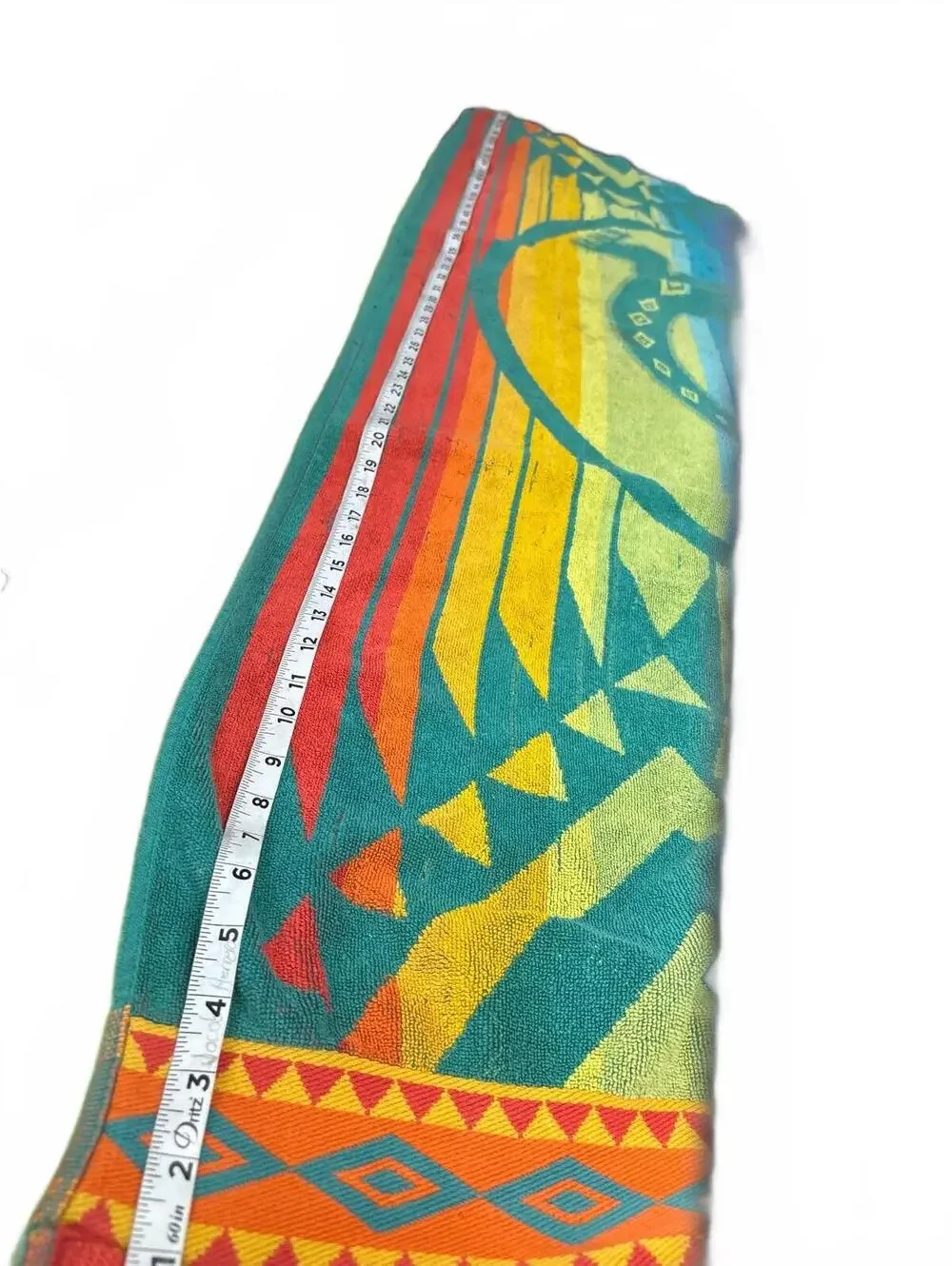 Vintage Royal Terry Cowboy Beach Towel Israel 100% Cotton